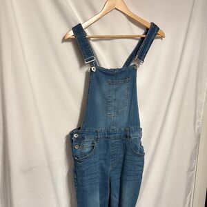 Dollhouse Classic Blue Jeans Overalls Size 13 Cotton Blend CottageCore FarmCore